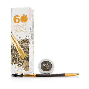 BILLION DOLLAR BROWS 60 Seconds To Beautiful Brows Kit (1x Brow Powder, 1x Dual Ended Brow Brush)